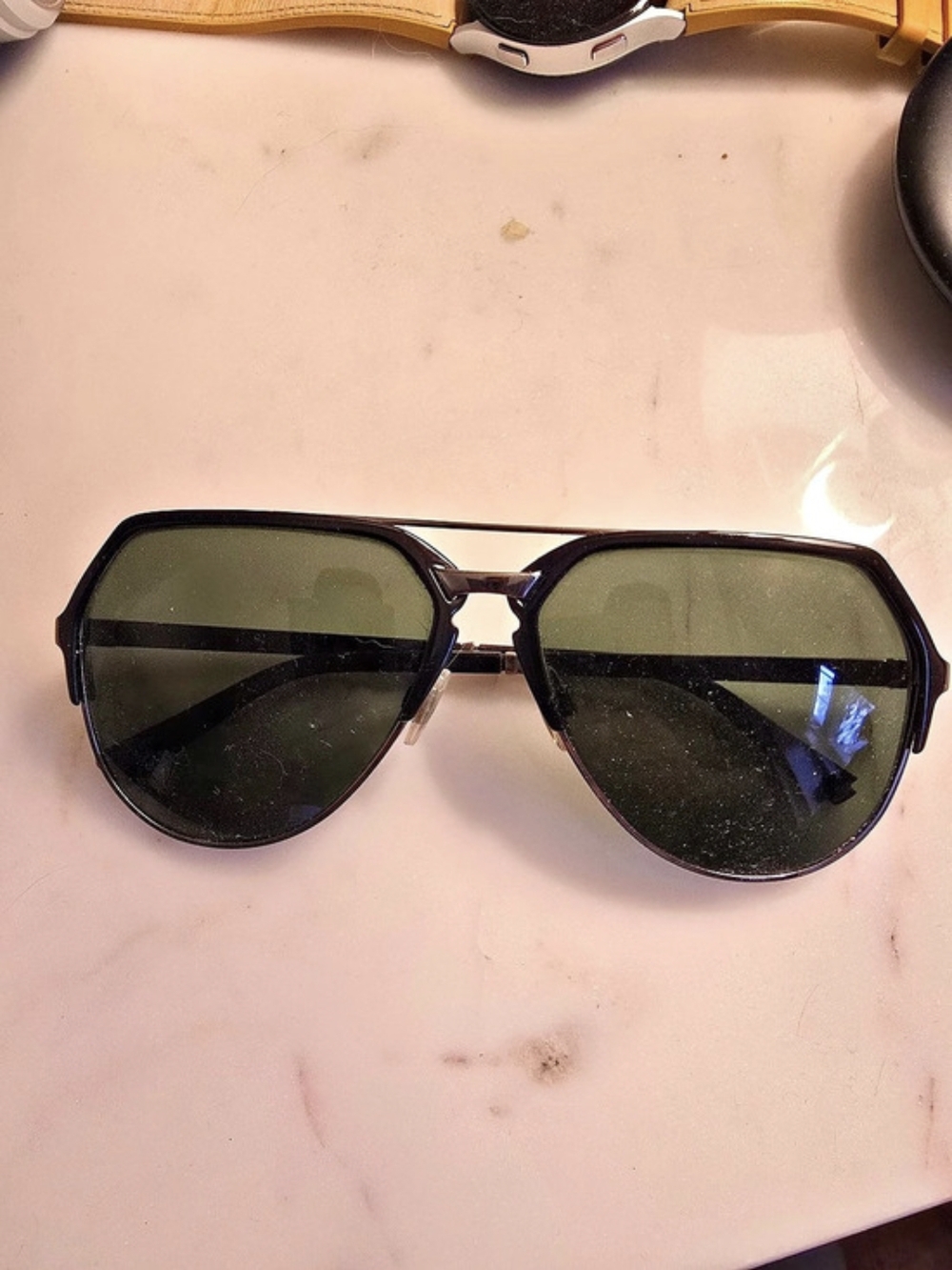 Dolce & Gabbana Sunglasses Black & Green
